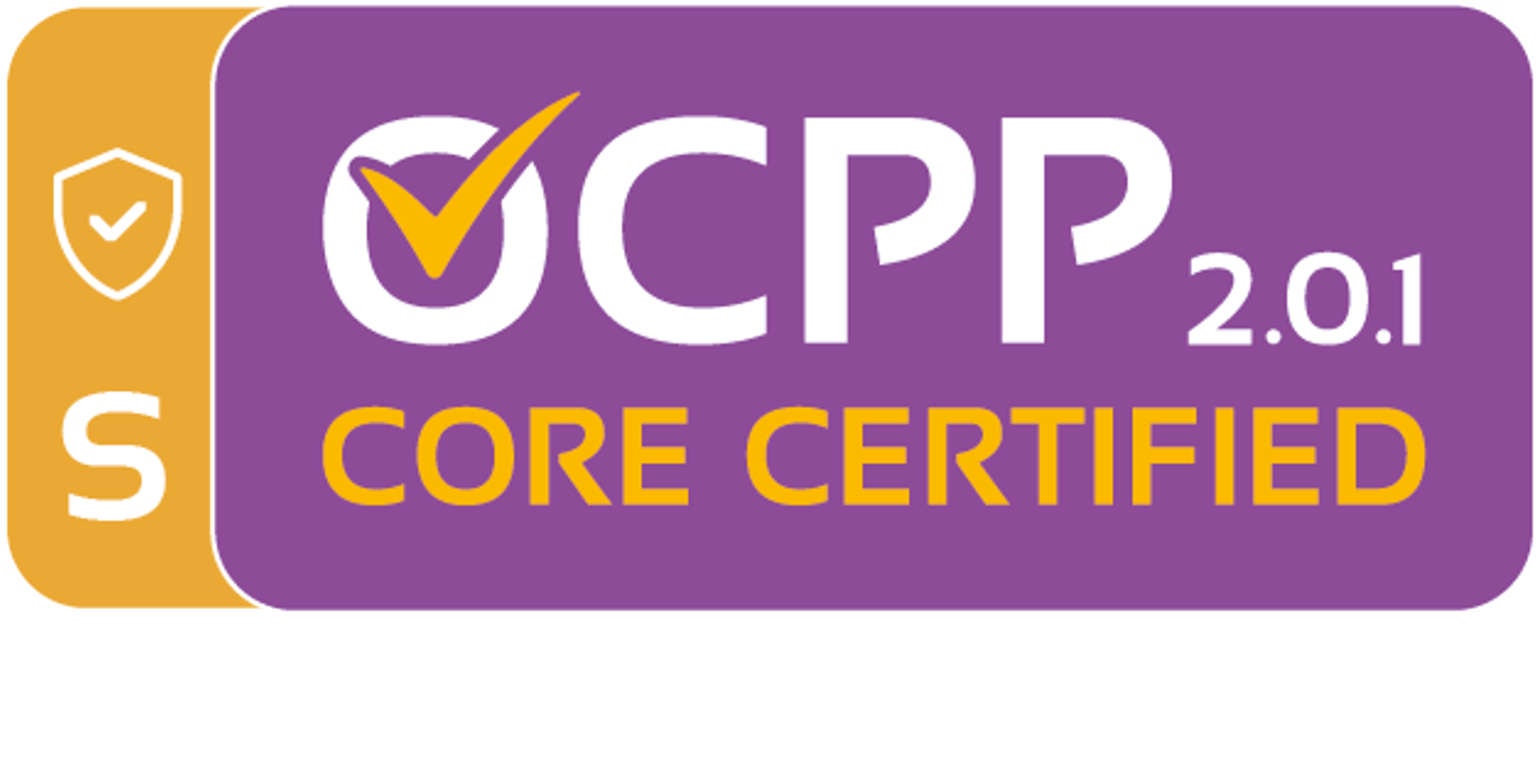 OCPP Core and Advanced Security Certification Logo
